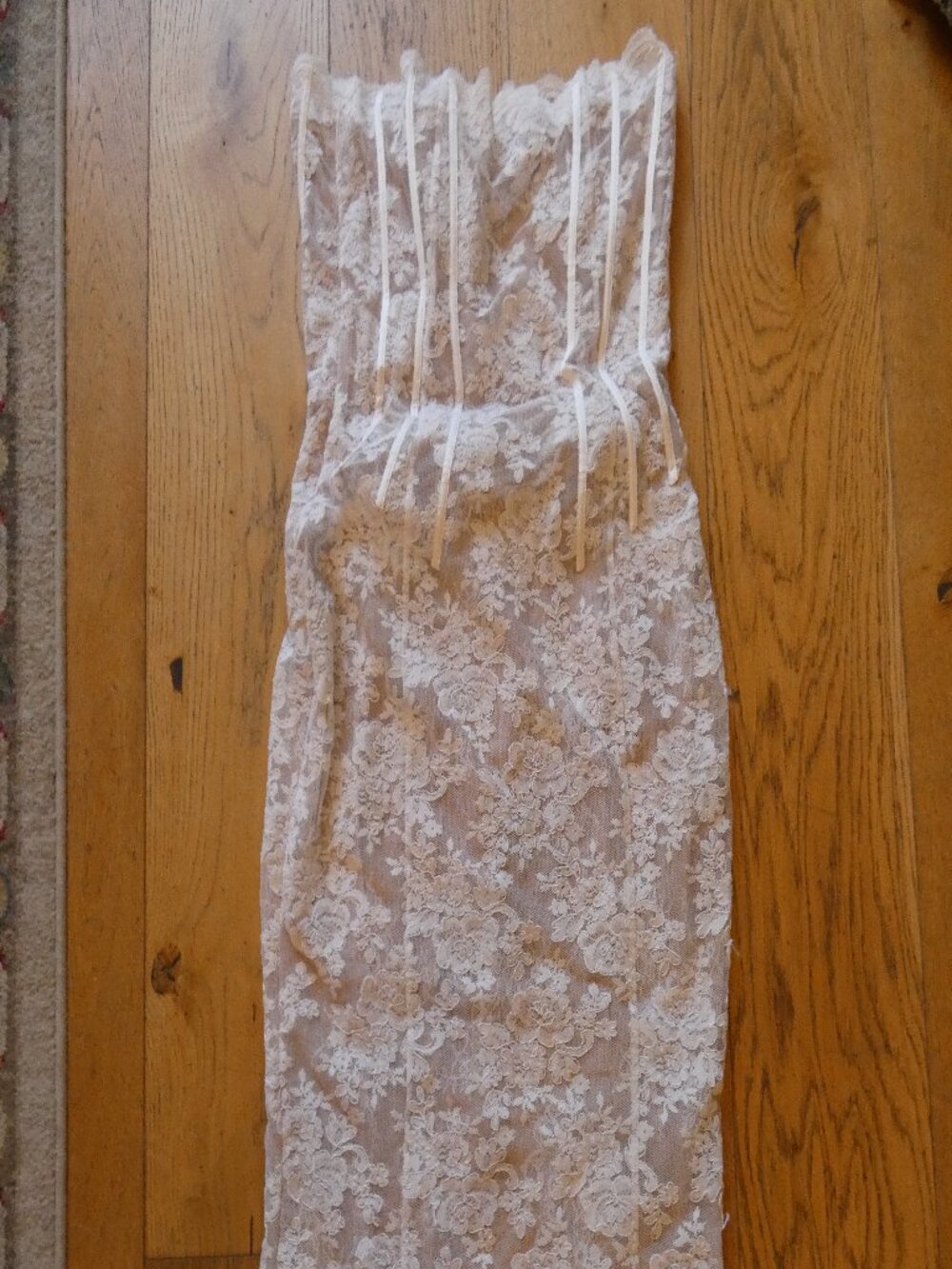 V. Chapman Capulet Midi Dress in White